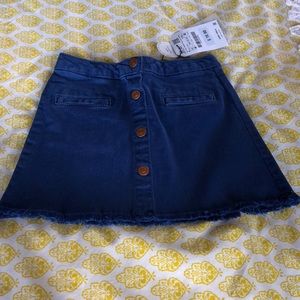 Zara blue Skirt